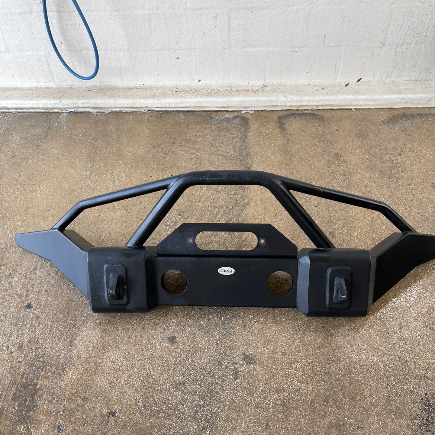 JK DV8 Front Bumper With Winch Mount