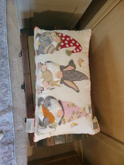Gnome Spring Pillow 