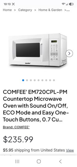 Comfee 700w microwave 0ven