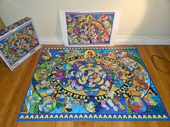 Disney puzzle. 1500 pieces, $10