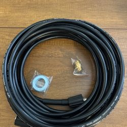 Brand New High Pressure Washer Hose – 50FT   Manguera Nueva de Alta Presión – 50FT