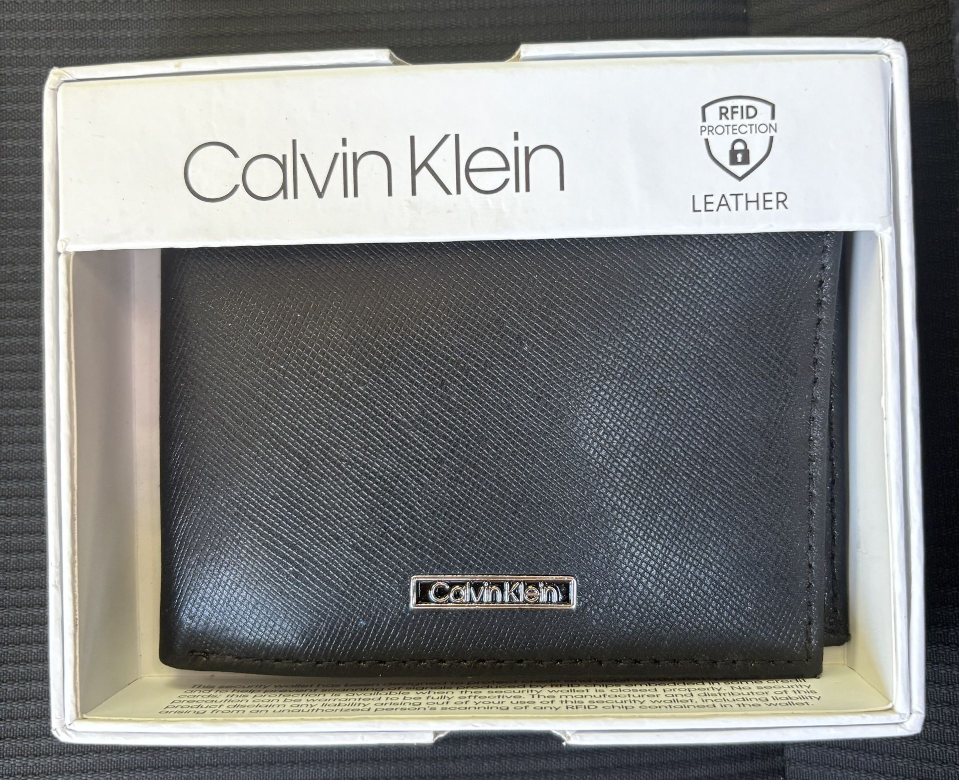 Calvin Klein Leather Slim Wallet