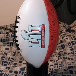 NEW SUPER BOWL LI FULL SIZE FOOTBALL NEW ENGLAND PATRIOTS ATLANTA VS FALCONS HTX