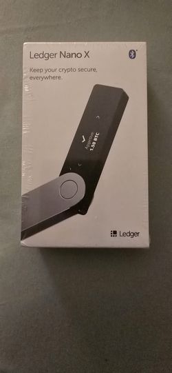 Ledger Nano X Crypto Storage Wallet