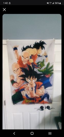 vintage Dragon Ball Z poster from 1998.