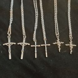 Silver Plated Crosses