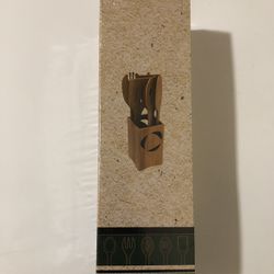 BAMBOO KITCHEN UTENSILS SET