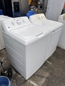 Ge High Efficiency Washer And Gas Dryer