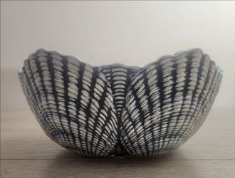 Beautiful "Holland"  Blue Ceramic Bowl 🎄