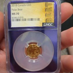1/10th Oz Canadian Gold 