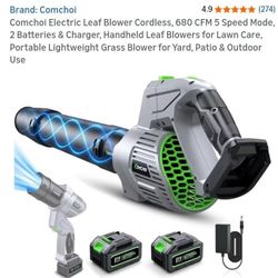 NEW COMCHOI POWERFUL CORDELESS LEAF BLOWER