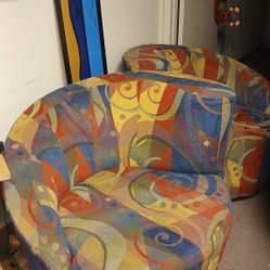 Swivel Chairs Vladimir Kagan Design 