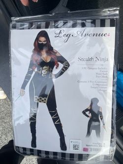 Stealth ninja costume women teen