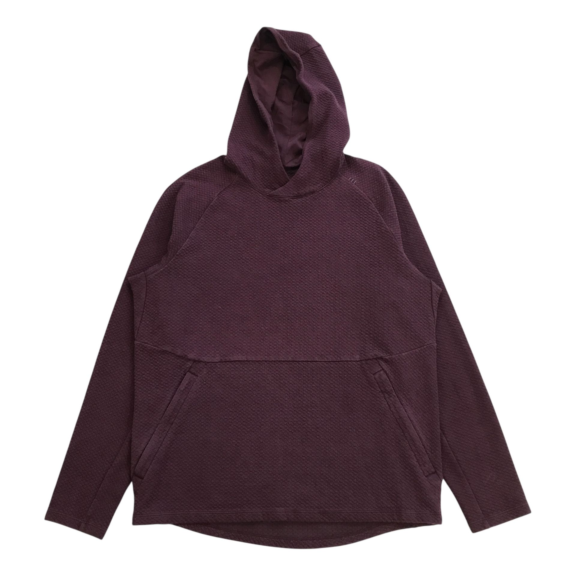 Lululemon Textured Double Knit Cotton Hoodie Medium M Mens Sweatshirt Pullover