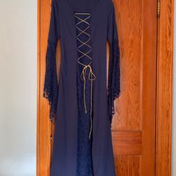 Blue Midevil Costume Dress