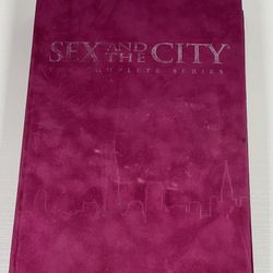 Sex and The City The Complete Series in Pink Velvet Book