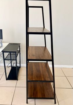 4 Tier Ladder Bookshelf