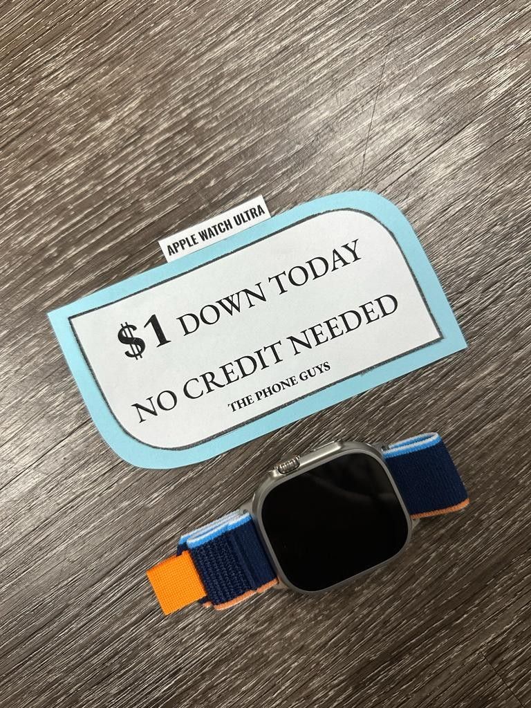 Apple Watch Ultra 49mm LTE -PAYMENTS AVAILABLE FOR AS LOW AS $1 DOWN - NO CREDIT NEEDED