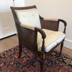 Hickory Chair Co Double Caned Armchair 