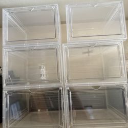 Clear Shoe Boxes