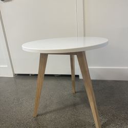 Solid Bamboo End Table