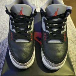 Jordan 3 Black Cement 