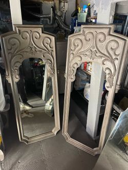 Custom Pair Thomasville Mirrors 1971