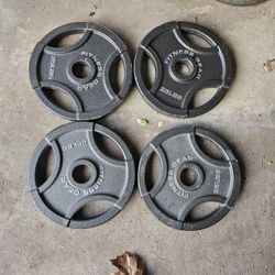100lbs Olympic 2" weights
