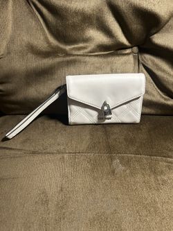 Nine West Quilted Leather Wristlet Wallet