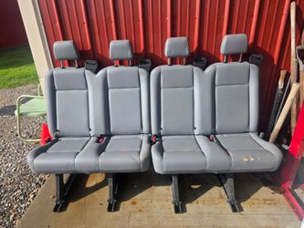 Seats with mounts out of ford transit van