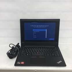 Lenovo Thinkpad E495 14” AMD RYZEN 7-3700U 2.3ghz 8GB 256ssd