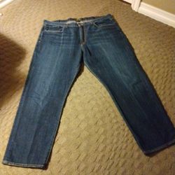 Lucky Brand Mens Blue Denim Jeans 42x30 Relaxed Straight 481