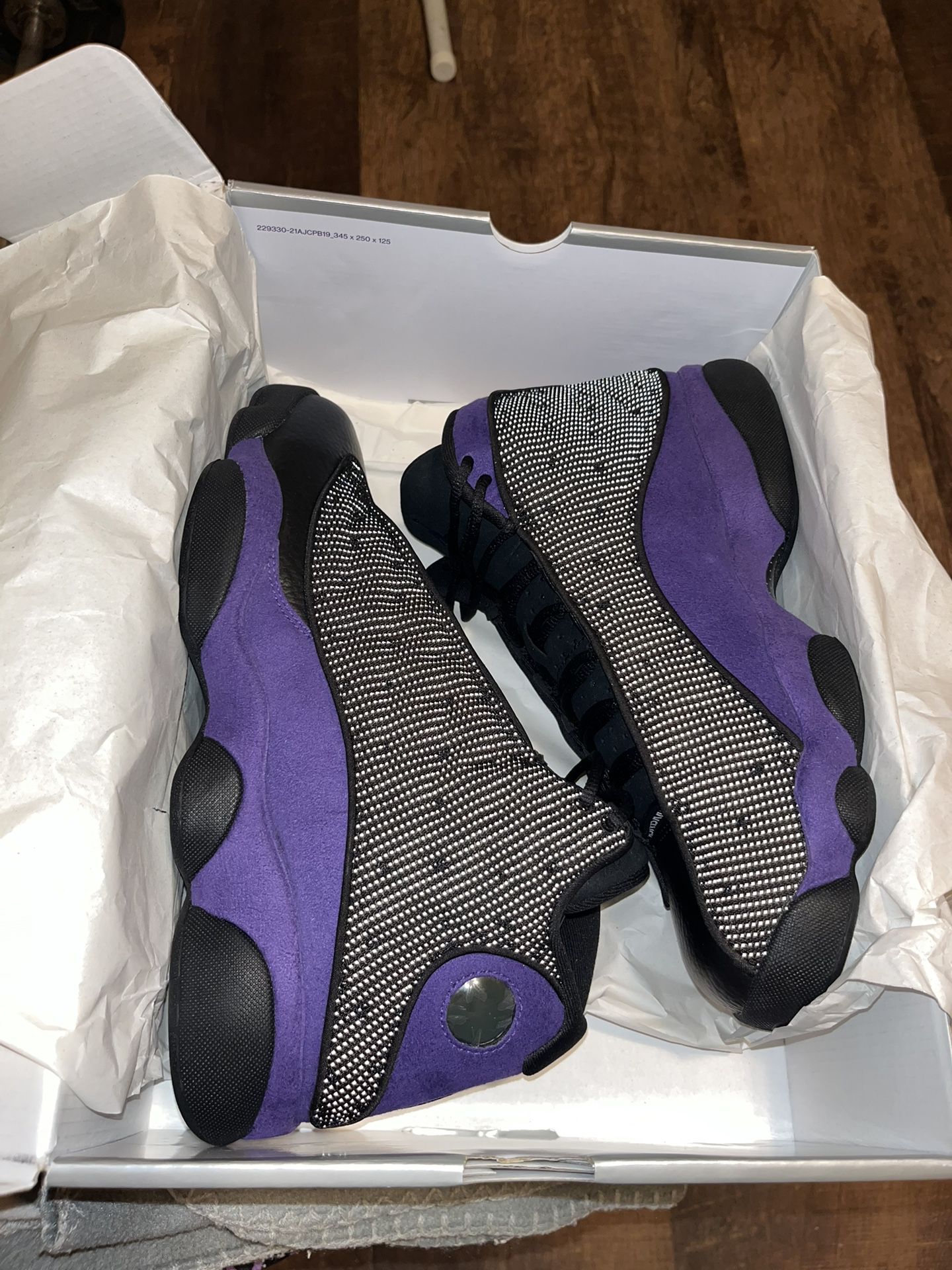 Jordan 13 Court Purple Size10