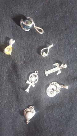 sterling silver pendents