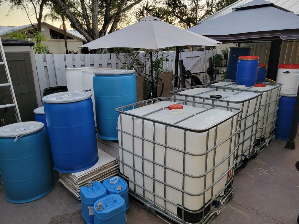 WATER TANKS FOR SALE LIKE NEW CONDITION