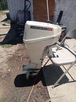 Vintage 10 hp Chrysler outboard
