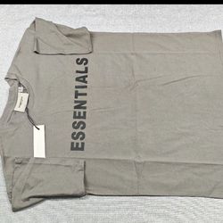 Essentials Grey T-Shirt Size Medium