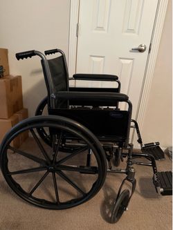 Wheel chair, Toilet safety rail, walker with tray, shower bench, shower stool, iron board and iron