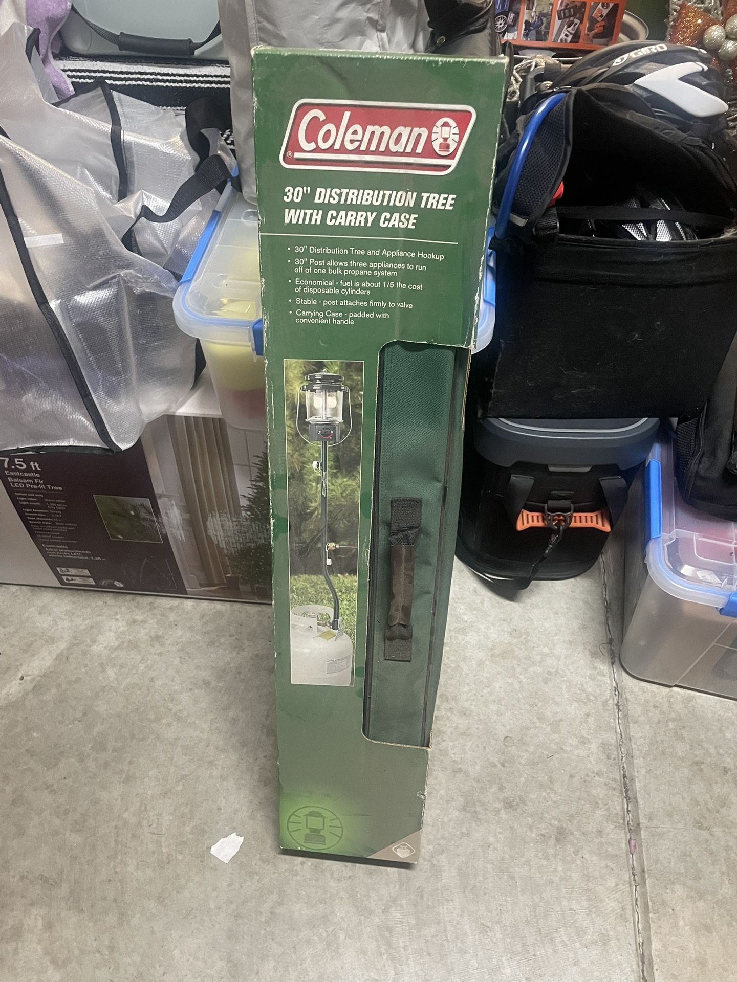 Gas Lamp For Camping With Carry Case