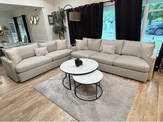 Crate & Barrel Sofa Set  Pet-Free, Smoke-Free Home