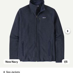 Patagonia Fleece Sweater Jacket (Large)
