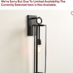 Pottery Barn Outdoor Manor Sconce 