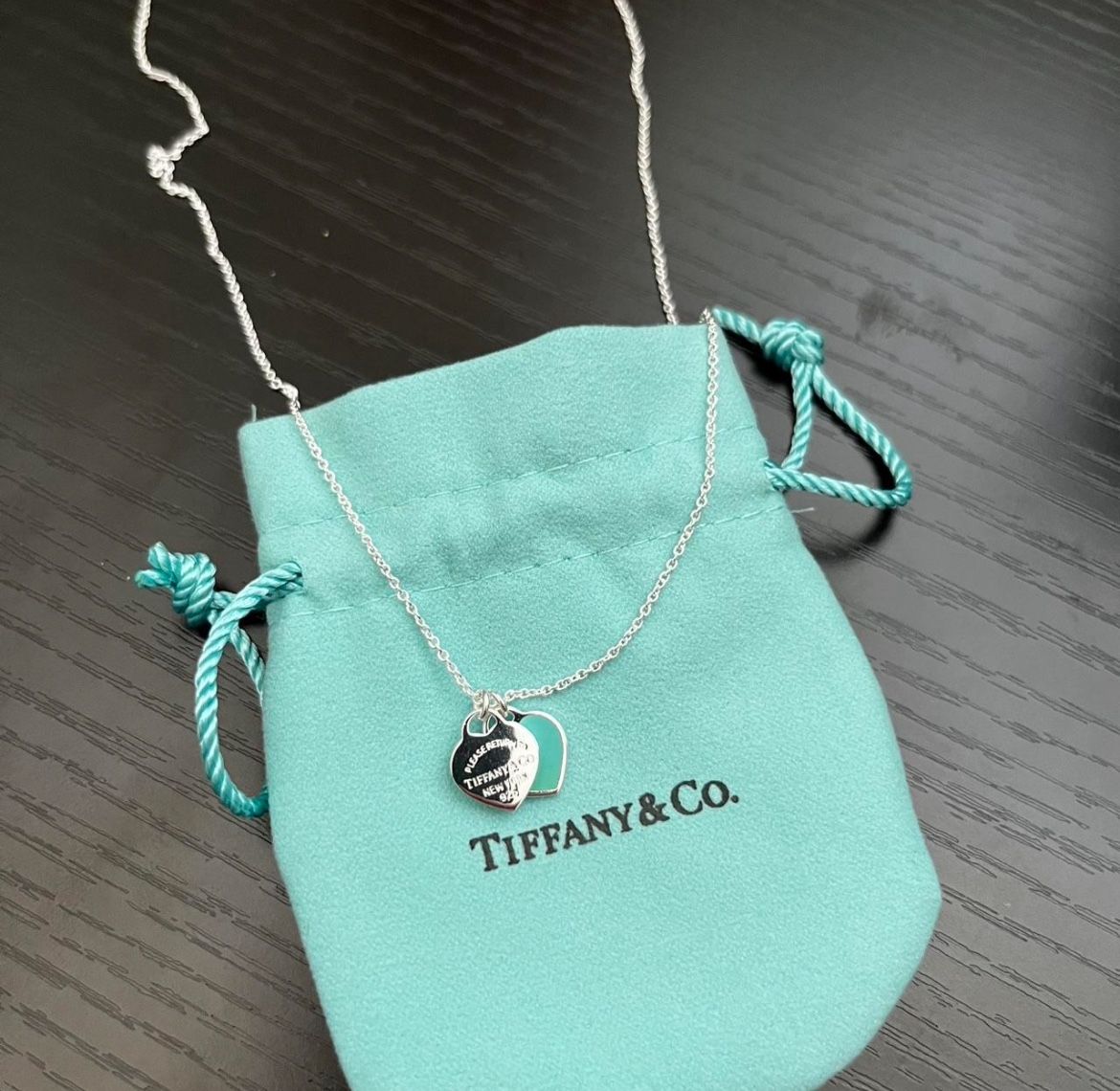 Tiffany & Co Necklace - Blue & Silver