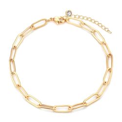 18K GOLD PLATED STAINLESS STEEL BRACELET  # Brand New #Perfect for gifting and daily wear