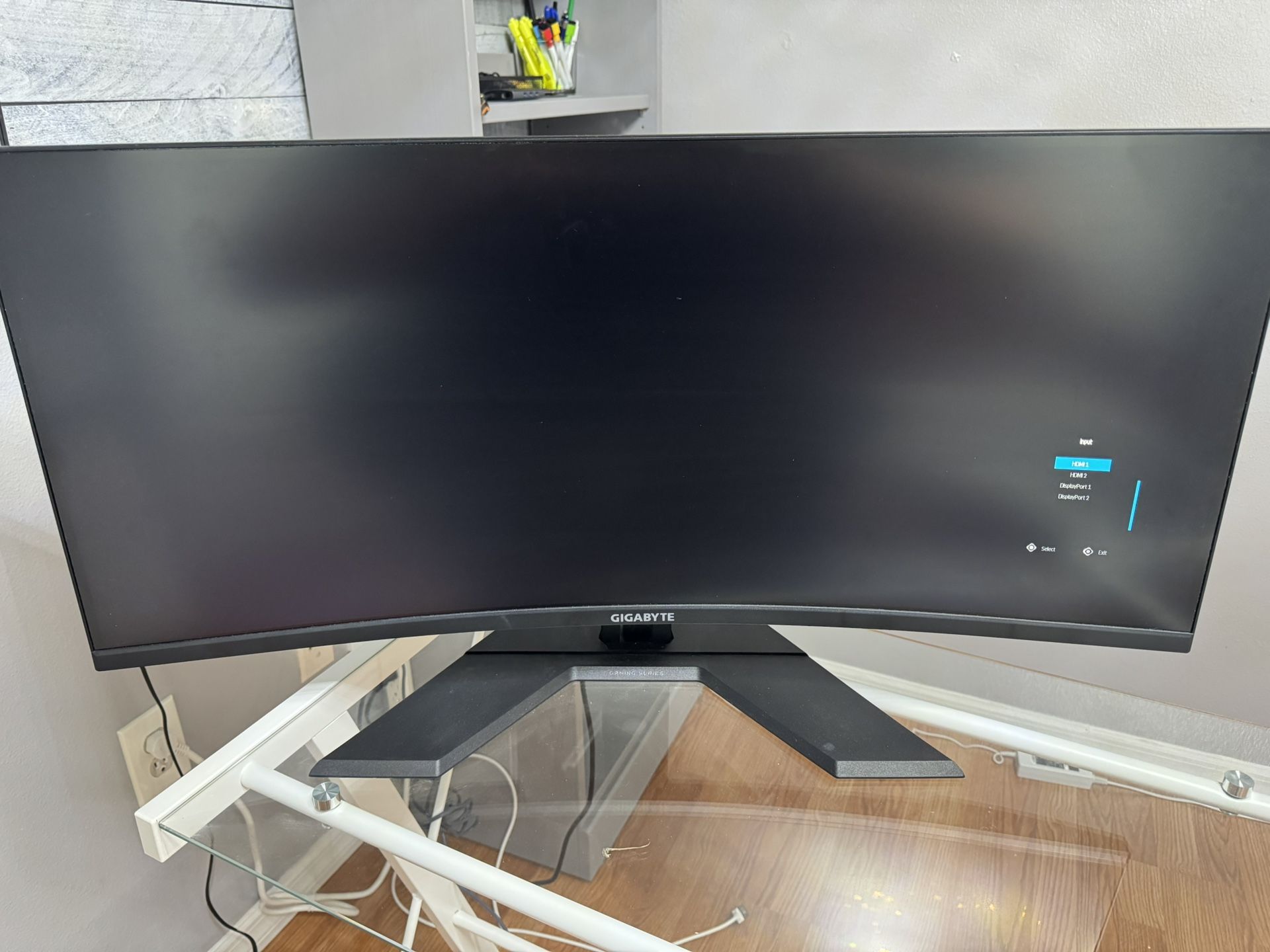 GIGABYTE Curved Monitor – $120
