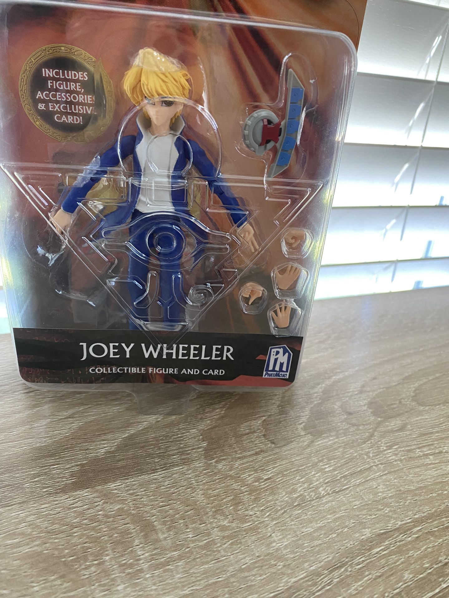 Yu-Gi-Oh! 4" Action Figure Joey Wheeler with Accessories Official Brand New