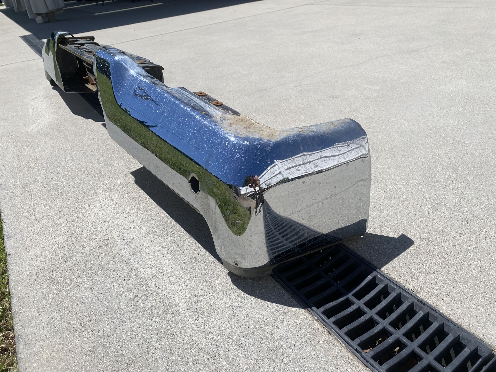 Chrome Rear Bumper From My 2021 F250