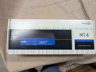 Emagic MT4 Portable MIDI Interface