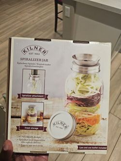 Kilner Spiralizer Jar Set New