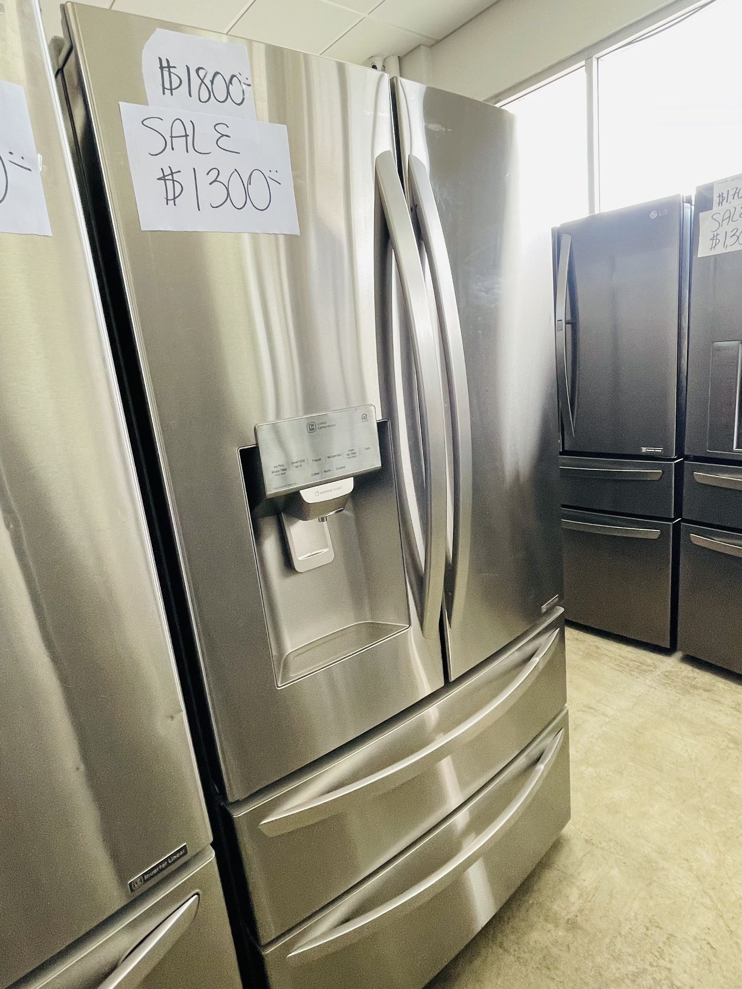 Stainless Steel Lg 4 Doors Refrigerator 